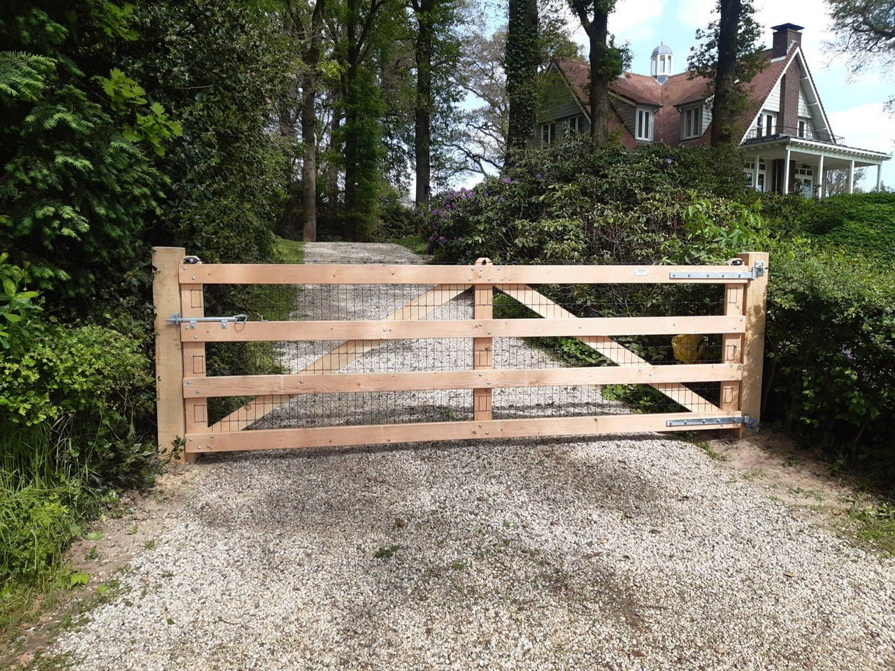 houten poort arfman